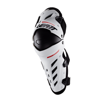 KNEE GUARD DUAL AXIS WHITE LARGE/X-LARGE